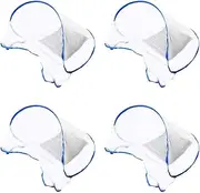 4X Portable Mosquito Head Net Foldable -Up Travel Mosquito Net for Bed Free Installation-Medium Size