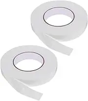 2 Rolls Double Sided Heavy Duty Foam Tape for Crafts Arts Projects Soft Adhesive Sponge Mounting Tape for Pictures Posters and Office Use Clean Removal No Residue