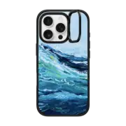 iPhone 16 Pro Impact Ring Stand Case MagSafe Compatible Tide Iphone Case By Ann Upton