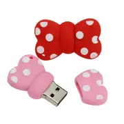 16GB Pendrive Cartoon Cute Kitty Bowknot USB Flash Drive Memory Stick Girls Gift