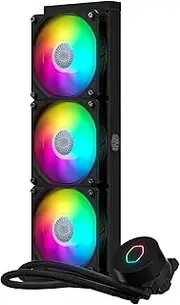 Cooler Master MasterLiquid ML360L ARGB V2 CPU Liquid Cooler, Black