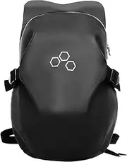 Ceprznvey Motorcycle Bag, Travel Backpack, Riding Gear, Commute Backpack, Added Shoulder Straps, Large Capacity Interior, Daily Commute Riding Touring, 11.81 x 8.27 x 19.69 inches, Black, Se référer