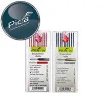 在飛比找PChome24h購物優惠-PICA 皮卡工程筆 10PC 乾性筆芯