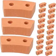 HOODANCOS 30Pcs Miniature Wall Bricks for DIY Crafts Creative Brick Models for Building Designs for Crafting and Model Making