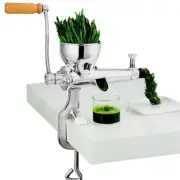 DIY Hand Manual Wheatgrass Juicer Heavy Duty Stainless Steel Leafy Green Juicer