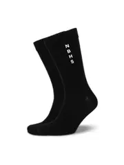 Black Logo Sock - To be Worn With Trousers Only