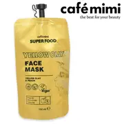 Cafe mimi yellow clay face mask 100ml