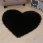 Rug Mat Soft Texture Decorative Bedroom Faux Wool Fluffy Mats Fine Workmanship