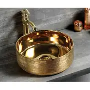 355*355*115mm SIMA Electroplating Above Counter Basin 32mm No Overflow Waste Not Included With Basin