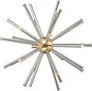 1in Internal Thread Fountain Nozzle with 31pcs Pipe, Brass Water Sprinkler Nozzle Park Watering Spraying Supplies, 80 to 100kpa