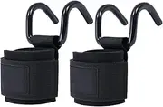 Wrist Hooks for Weightlifting,Ergonomic Fitness Grip for Gym | Versatile Wrist Support Straps with Hook for Deadlift Squat Pull Up Weightlifting Fitness