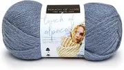 Lion Brand Yarn (1 Skein) Touch of Alpaca Yarn, Dusty Blue