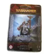 Warhammer AOS Fyreslayers : Dwarf runelord • NIB 84-18 dwarven rune lord