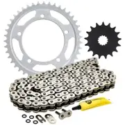 Sprocket Chain Set for Suzuki GSXR1000 17/43 Tooth 525 O-Ring Front Rear Kit