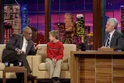 Comedian Bill Cosby 9 year old author Alec Greven during an interv- Old Photo 1
