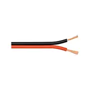 Goobay Speaker Cable (2 x 0.75 mm2) CCA 10M - Red/Black for Speakers/Receivers/Power Amplifiers/Hi-Fi Systems - Red/Black
