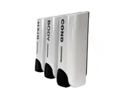 Spruce Hygiene Triple Soap Dispenser Hand Soap Dispenser Sanitiser Dispenser Soap Holder