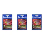 3x Surecatch Whiting Rig Hooks and Lumo Beads Size 8