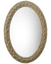 Jamie Young Lark Braided Oval Mirror