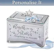 Granddaughter, Reach for the Stars Personalised Music Box