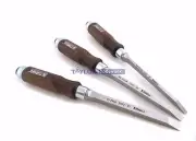 Narex (Made in Czech Republic) 3 pc set 6 mm, 10 mm, 12 mm Mortise Chisels