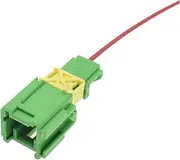 BIZOCA 98822-1025 98817-1025 Male Female Connector Cable Terminal Jacket Auto Socket 2 Pin Automotive Plug Gearbox Plug(Lavender)