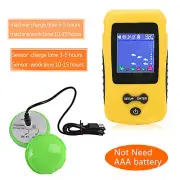 (TL86)Wireless Fish Finder Sonar Sensor Depth Echo Sounder Fishing Tackle ZO