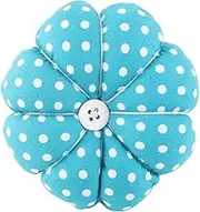 Fdit Must-Have Sewing Accessory: Pumpkin Pin Holder for Wrist - Keep Your Pins Handy and Organized (Blue)