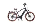 NCM Cru7 Cruiser Electric Bike, 250W-500W, 48V 19Ah 912Wh Battery [Matt Black]