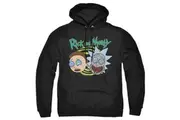 Rick And Morty Mens Blown Minds Hoodie (Black) - UTTV2195
