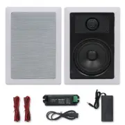 Herdio Dual Kitchen Restaurant Speaker Bluetooth Ceiling SpeakersFlush Mount300W