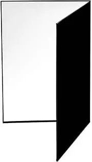 A4 Size -Sided Thickened P graphy Cardboard Paperboard Black White Silver Folding Reflector Reflective Board for Camera Still Life Product P ing Multicolor One Size