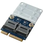 2 SSD D for Laptop Dual - SDHC SDXC TF to PCIe Memory Card Reader MPCIe t O3L4