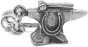 [Hoardersworld] Blacksmith's Anvil Key-ring (keychain) in Fine English Pewter, Handmade (H)