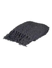 Madras Link Alpine Charcoal Throw 130x150cm