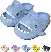 [Generic] Original Luminous Shark Slides Cute Cartoon Quick Dry Non-slip Slippers Gym Sandals Beach Shoes for Boys Girls