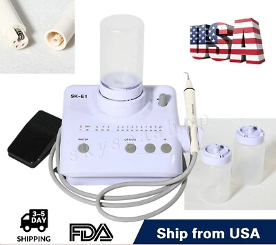 SK-E1 Self Water Dental Ultrasonic Scaler fit Woodpecker EMS Handpiece E/P/G Tip