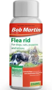 Flea and Tick Shampoo for Dogs, Cats, Puppies & Kittens - Flea, Tick & Lice Trea