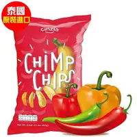 在飛比找樂天市場購物網優惠-ChimpChips泰國 香蕉脆片(紅椒 60g/包) [大