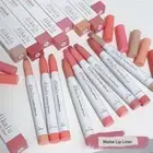 10 Colors Matte Lipliner Long-lasting Lip Gloss With Sharpener Lips Makeup