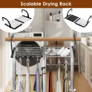 Radiator Clothes Airer Foldable Radiator Drying Rack 42-72CM Extendable·-~