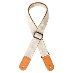 小清新 緹花棉麻 烏克麗麗背帶 Ukulele Strap 1.5吋寬 3.81公分【他,在旅行】