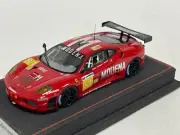 1/43 Tecnomodel Ferrari 430 GT2 7th in 2009 LeMans Team Modena Car #84 #01/100