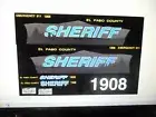Colorado El Paso County Sheriff Patrol Vehicle Decals 1:24