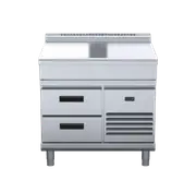 Waldorf 800 Series BTL8900-RB - 900mm Bench Top Low Back Version – Refrigerated Base