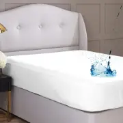 12 Lot Twin Size 100% Waterproof Mattress Cover Heavy Vinyl Fitted Bed Protector