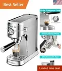 Espresso Machine 20 Bar, Professional Espresso Maker with Milk Frother Steam ...
