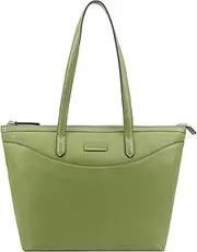 [Lloyd Baker] London – GLOSHI Leather Tote Bag: Women's Classic Modern Design in 100% Genuine Full Grain Leather with a Full Zip Closure