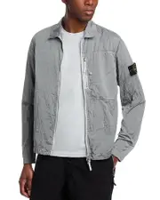 Stone Island Pearl Gray Overshirt