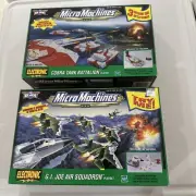 GIJoe Micro Machines Cobra Tank Battalion And Air Squadron Set MISB